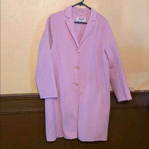 Acne Studios wool cashmere coat